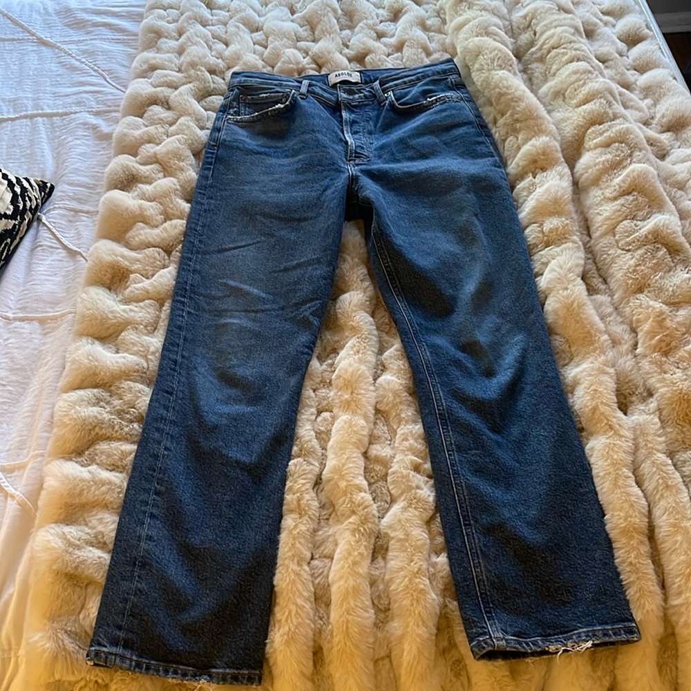 Agolde Riley Crop Jeans Size 26